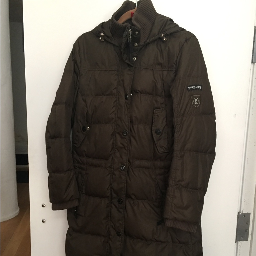 Fire and Ice khaki jacket.